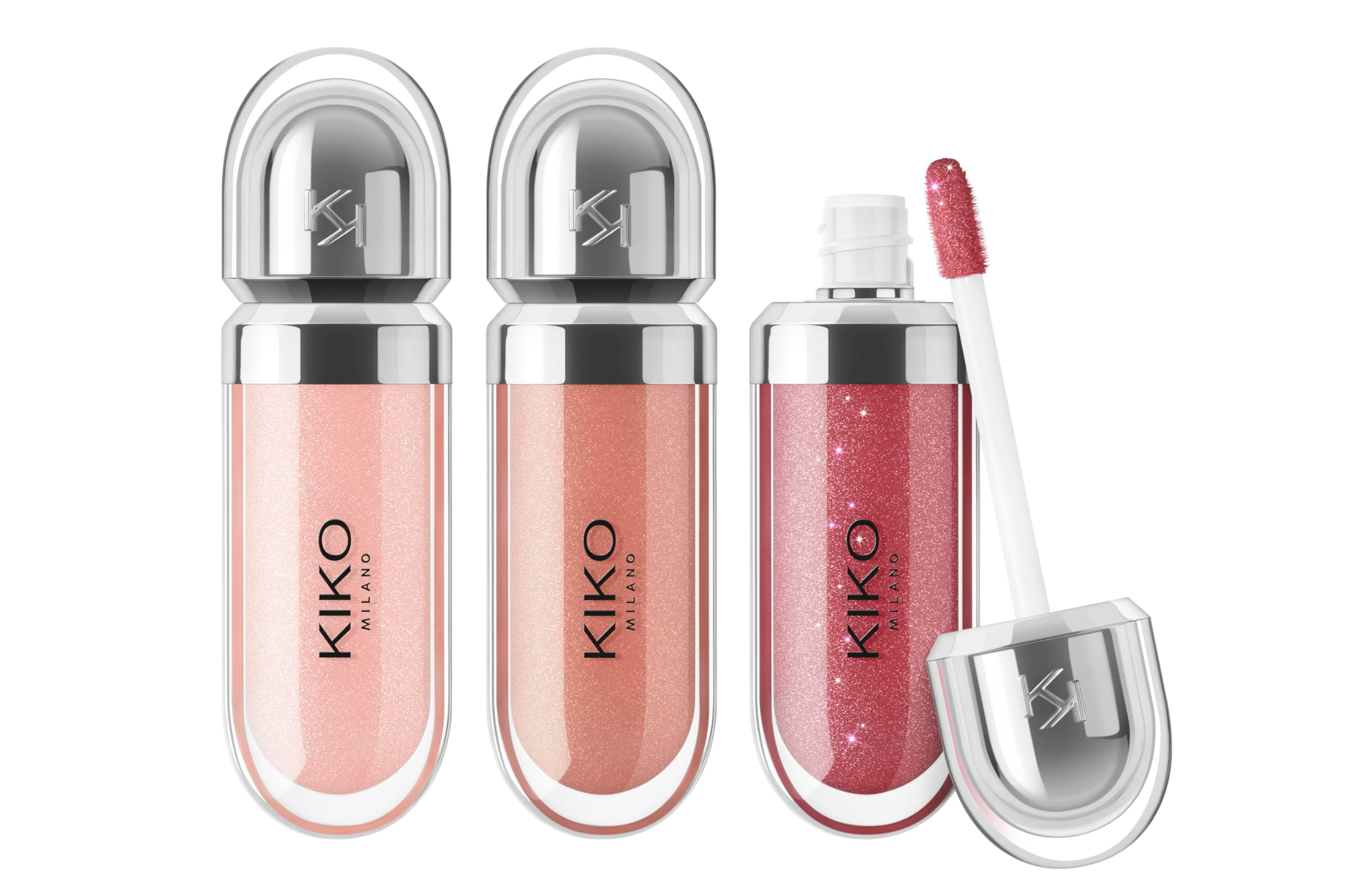 پک ۳ عددی لیپ گلاس کیکو (KIKO MILANO)